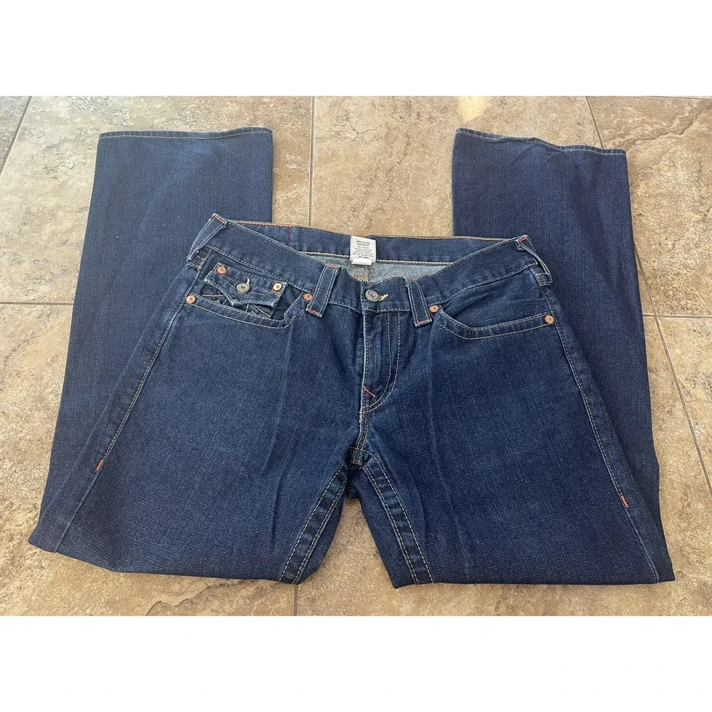 True Religion Originals Billy Flap Jeans Relaxed  Men's 34x34